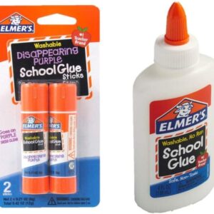 elmer's bundle washable liquid school glue, 7g, 2pk