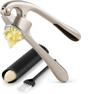 premium garlic press set