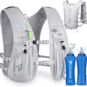 running vest hydration backpack for men women, 5l lightweight running backpack hydration pack for marathon, trail, cycling, hiking, jogging visit the becojadde store